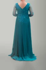 لباس مجلسی زنانه مدل ایماژ نمای پشت