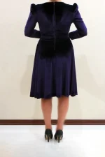 لباس مجلسی مدل کارتیر (نما از پشت)