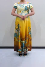 لباس مجلسی مدل کاژه نمای جلو