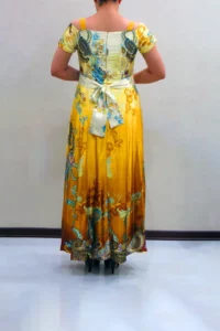 لباس مجلسی مدل کاژه نمای پشت