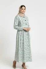 مانتو تابستانی نخی مدل آرینا