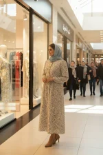 مانتو پیراهنی مدل دیپلمات