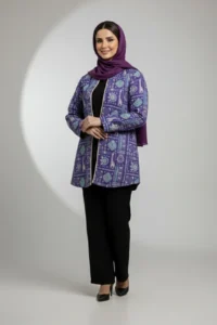 کت زنانه طرح سنتی شهرزاد - تصویر 4